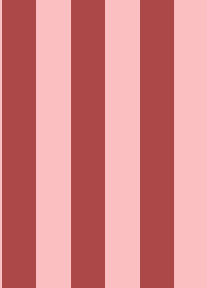 Happy Stripes, Raspberry, Rebel Walls