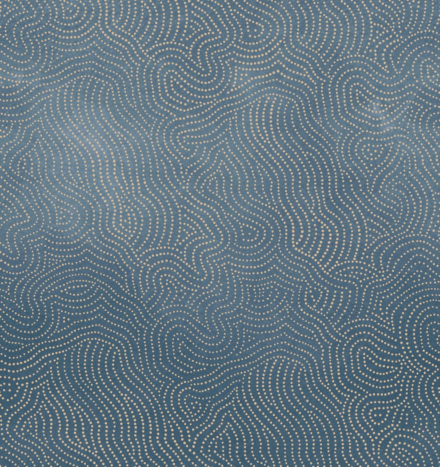 Wiggly Dots, Blue, Rebel Walls