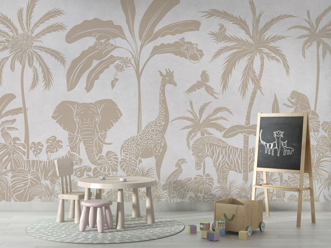 Monochrome Jungle - White Vintage, Kikki Belle 4