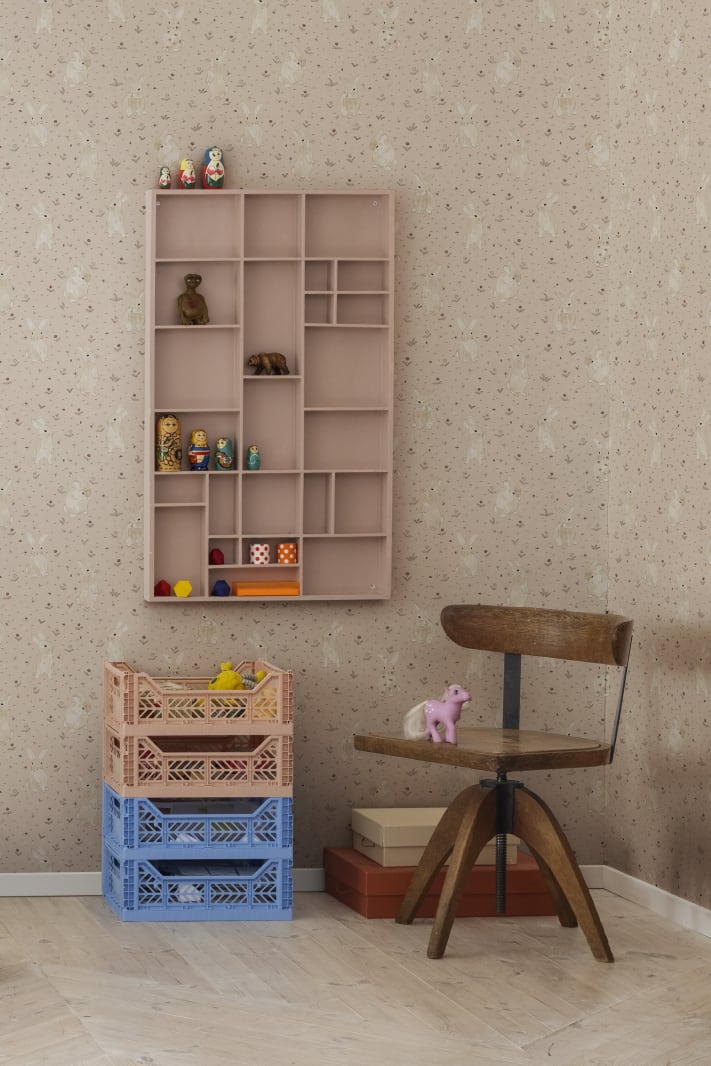 Bunny Field, Pink, Rebel Walls 4