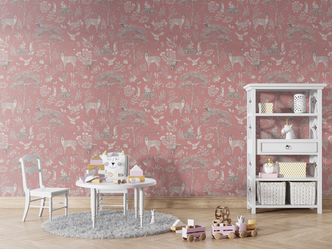 Fantastic Forest - Vintage Pink, Kikki Belle 2