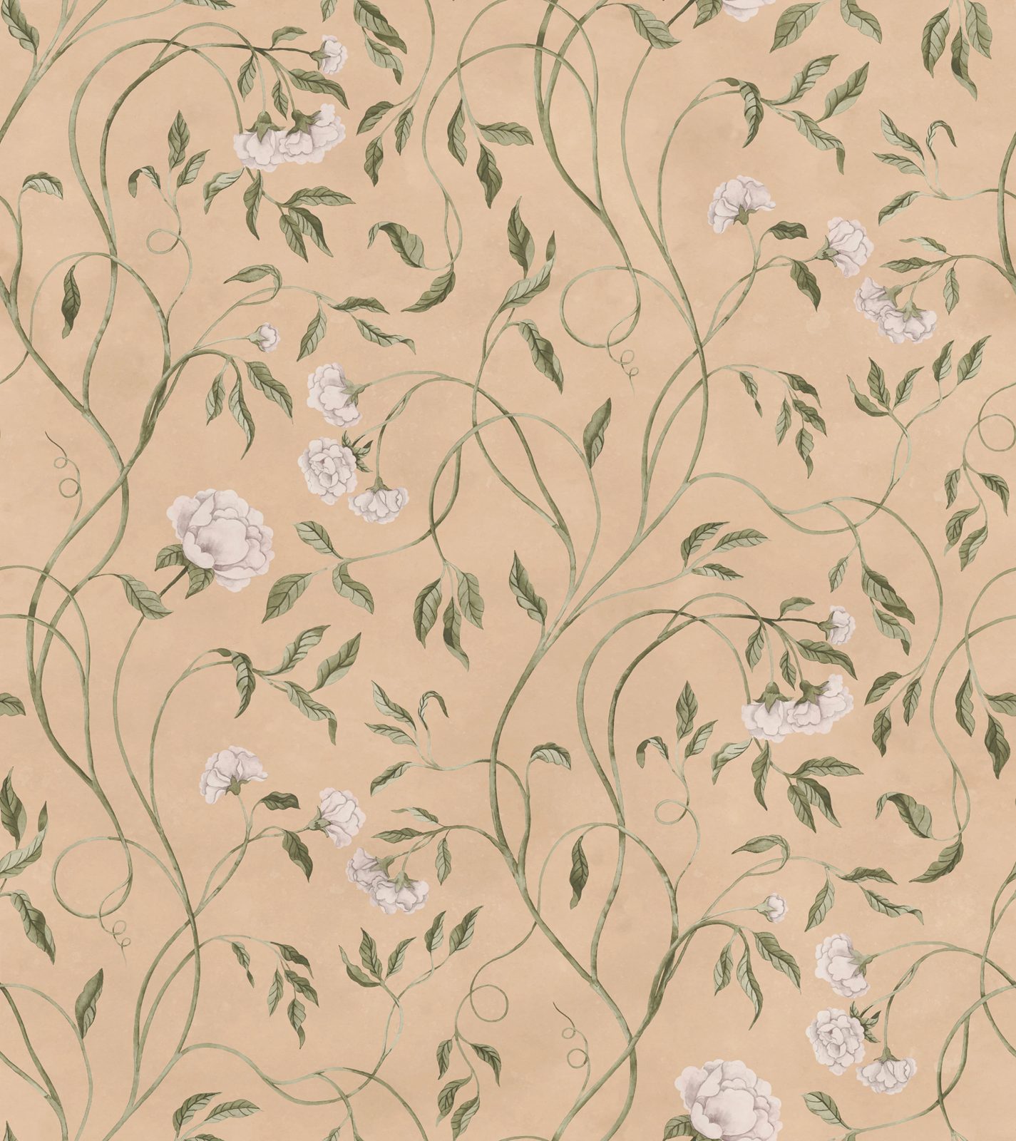 Peony Bloom, Peach, Rebel Walls