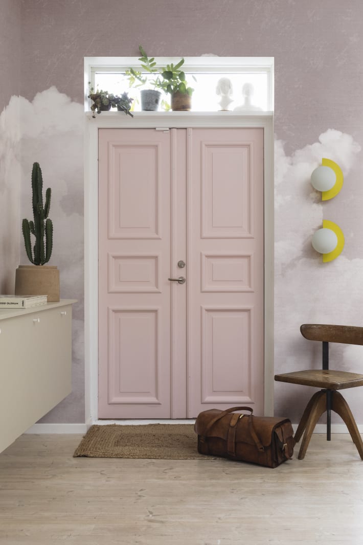 Cuddle Clouds, Pink, Rebel Walls 5