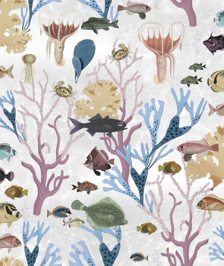 Aquarium, Pastel, Rebel Walls
