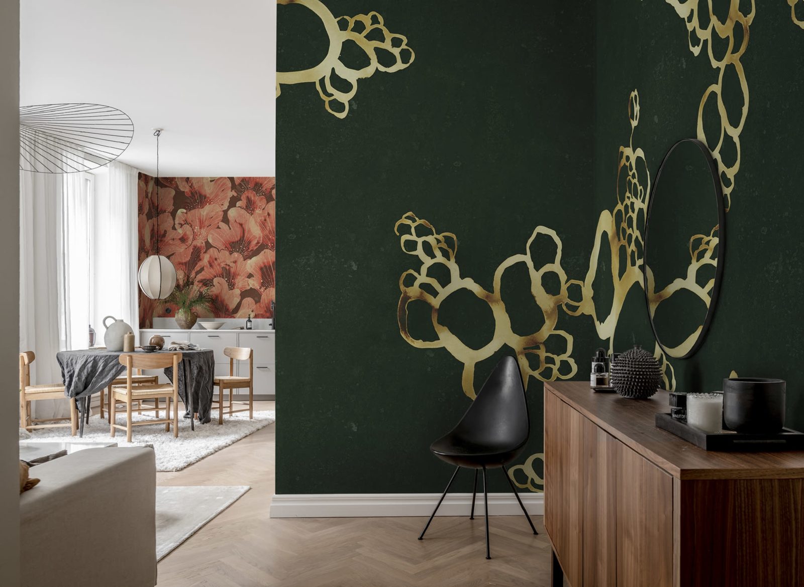 Lightning Clownfish, Green, Rebel Walls 2