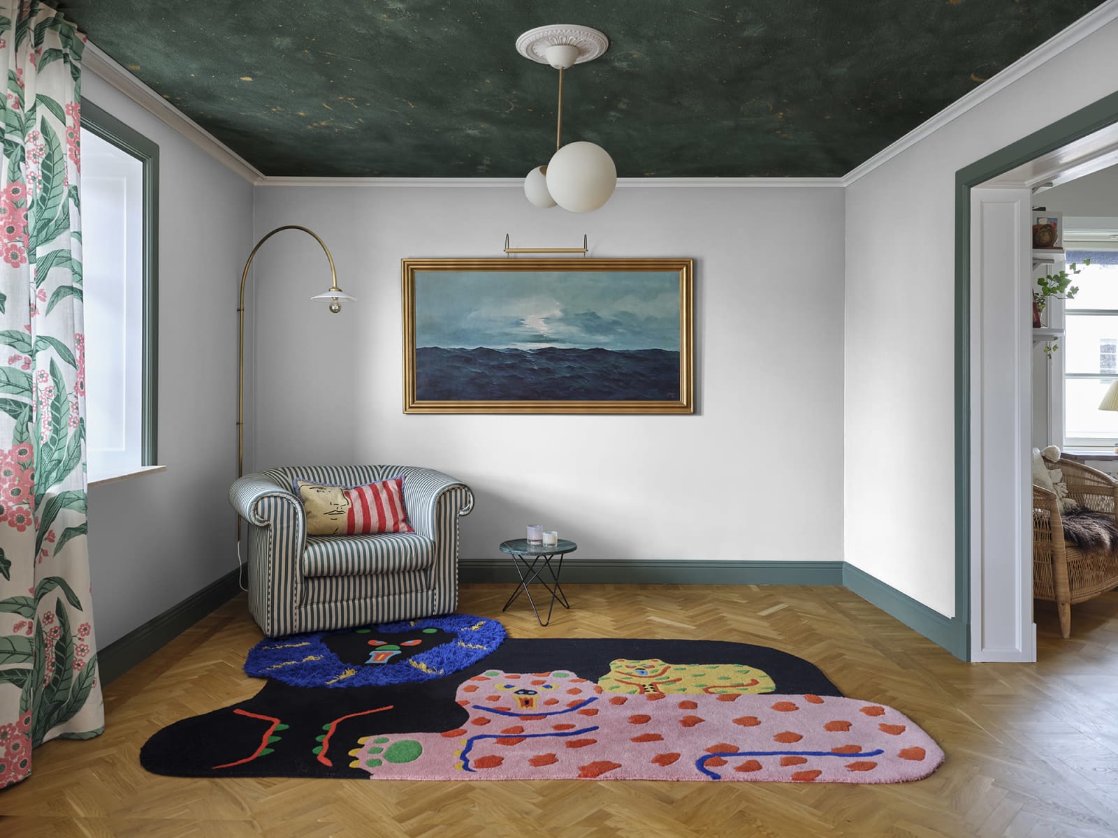 Sky Star, Dark Green, Rebel Walls 2