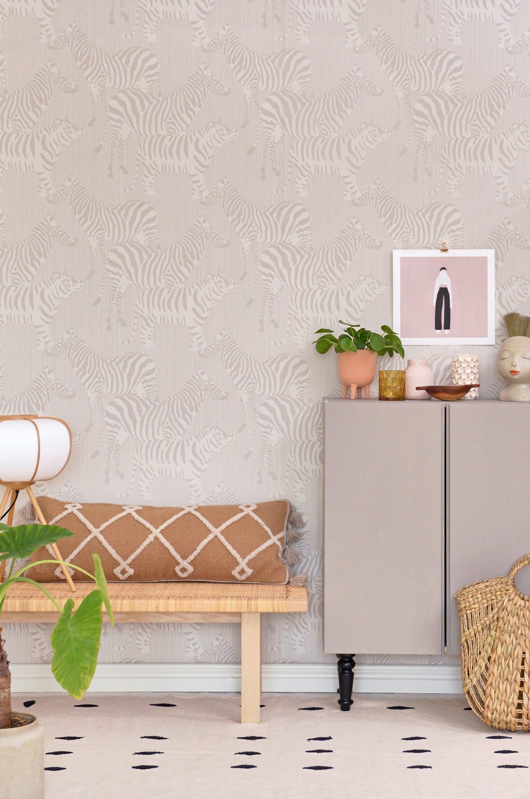 Safari Stripes, Warm Grey, Majvillan 4