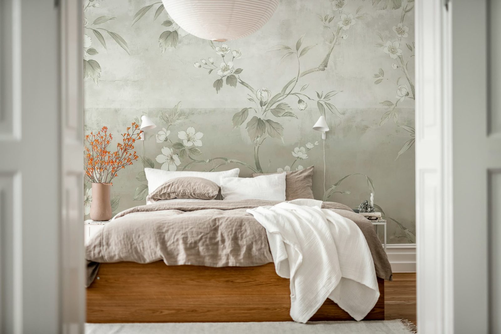 Concrete Flowers, Beige, Rebel Walls 3