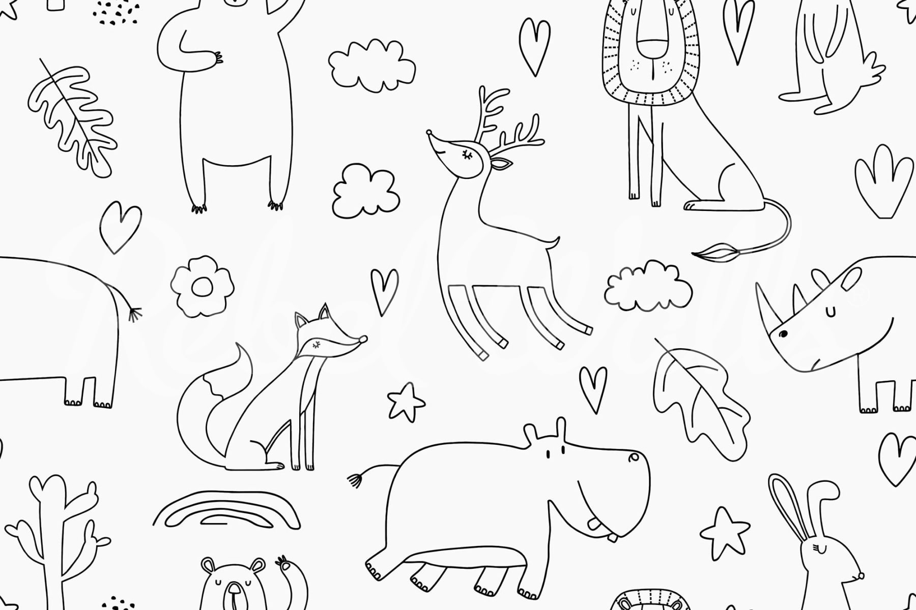 Sketches, Black & White, Rebel Walls