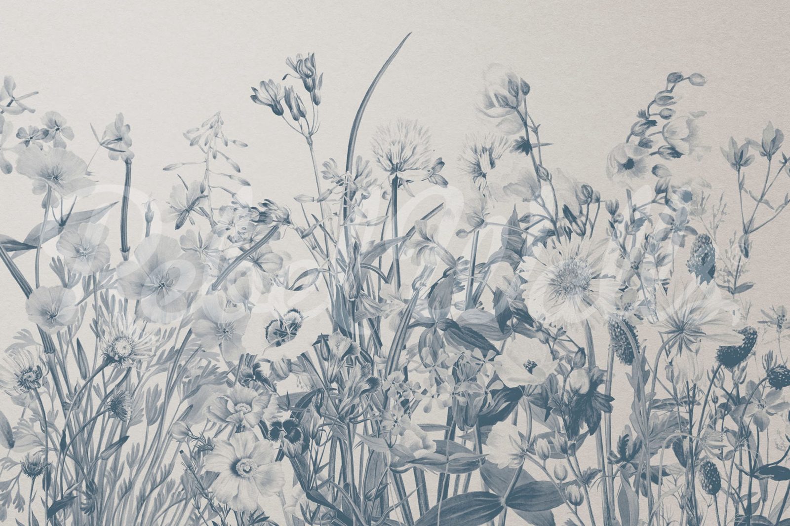 Soft Meadow, Blue, Rebel Walls