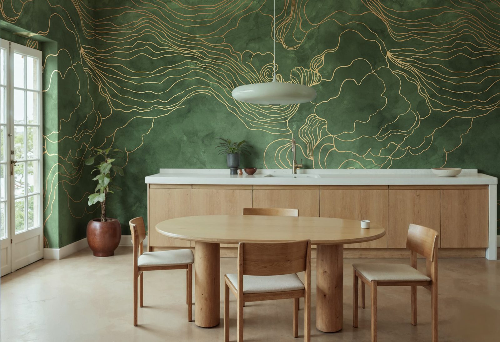 Opulence Storm, Green, Rebel Walls 2