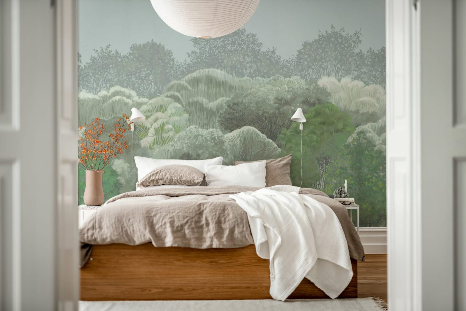Leafy Forest, Summer, Rebel Walls 2