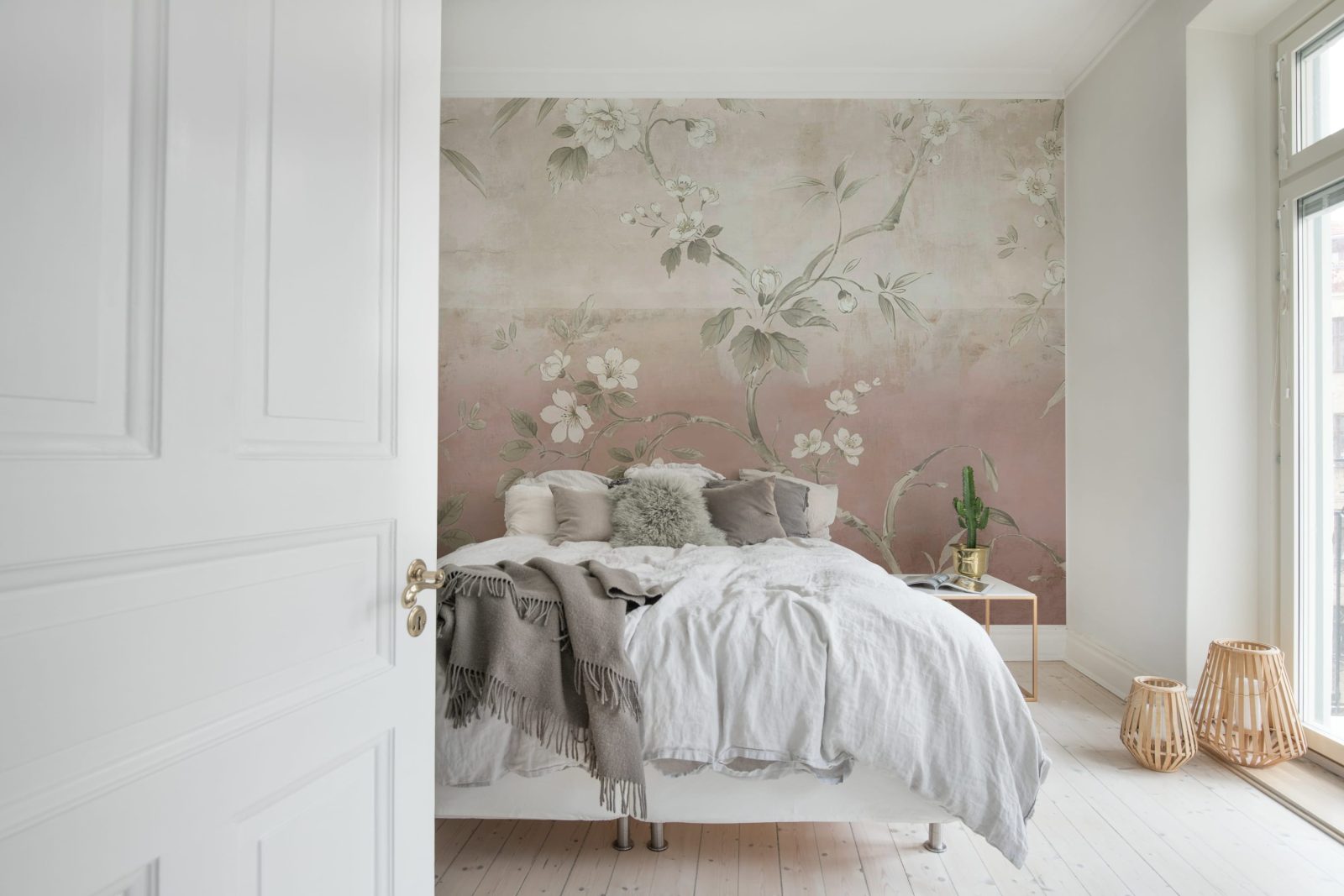 Concrete Flowers, Pink, Rebel Walls 2