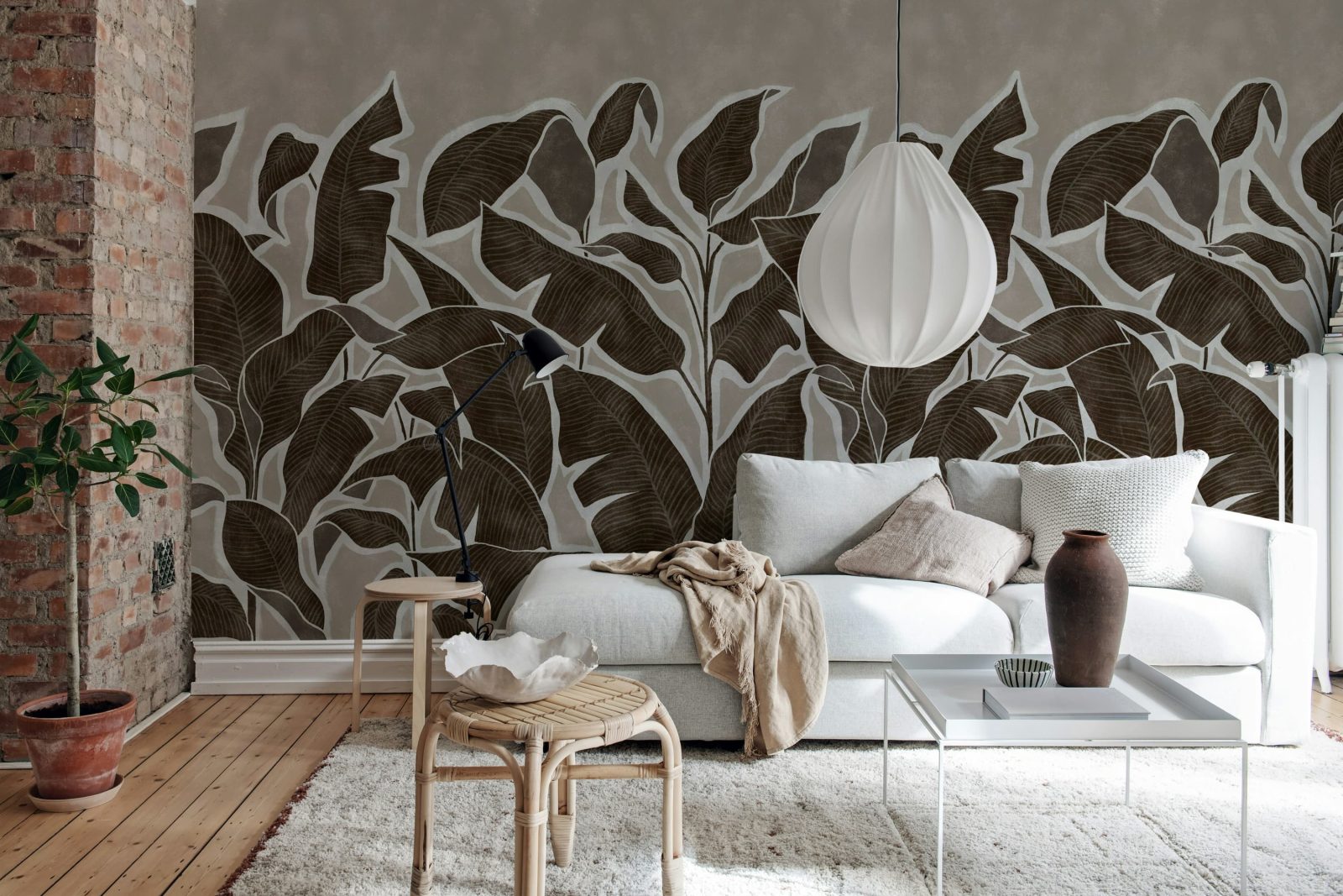 Tropical Breeze, Brown, Rebel Walls 2