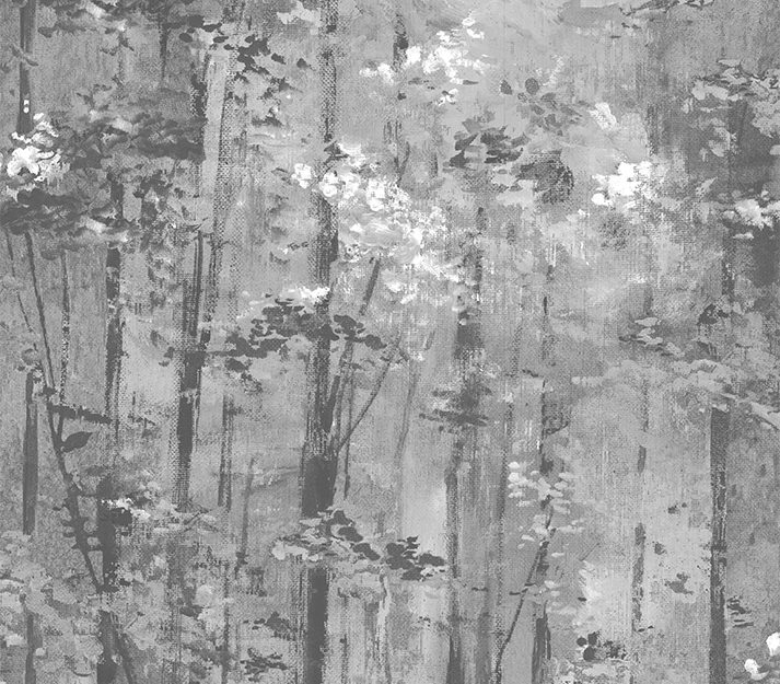 Glade, Jet Black Luxury Tree, 1838 Wallcoverings, 5.3mp / rola