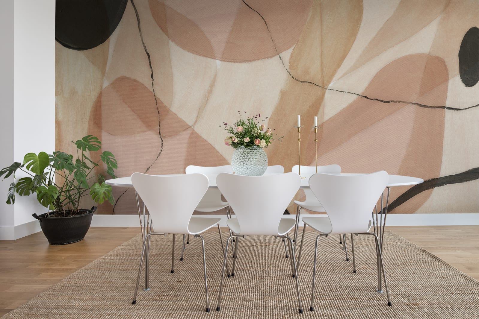 Asana, Dusty Pink, Rebel Walls 3