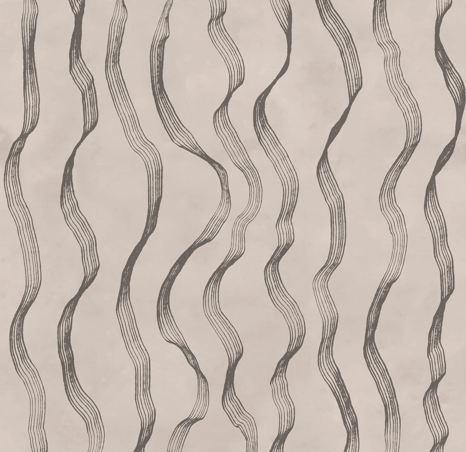 Ribbon Stripe, Gray, Rebel Walls