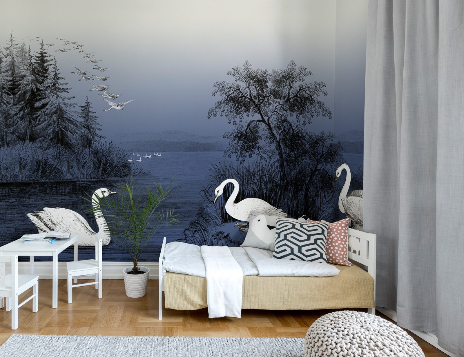 Swan Lake, Nightfall, Rebel Walls 2
