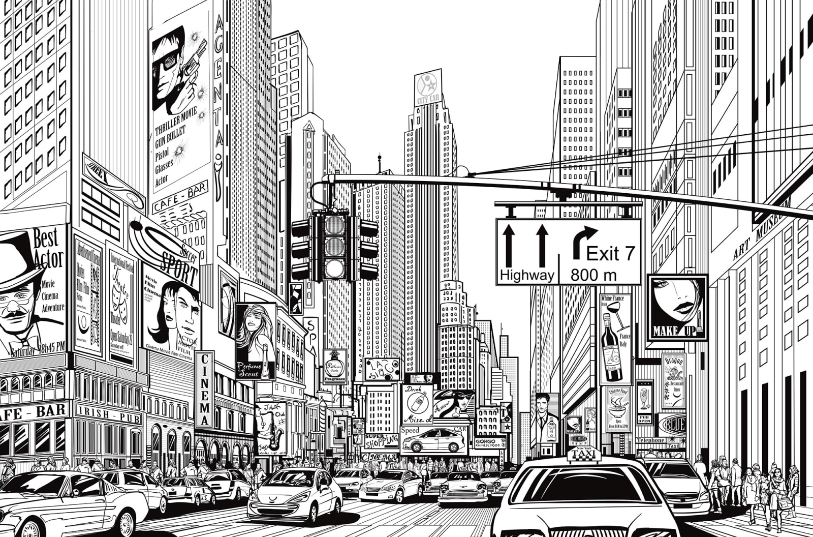 Cartoon City, Rebel Walls