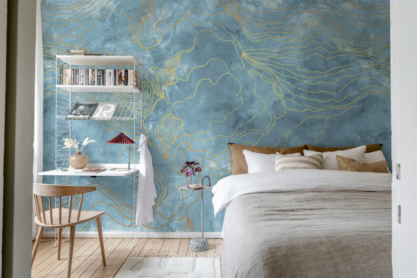 Opulence Storm, Light Blue, Rebel Walls 3