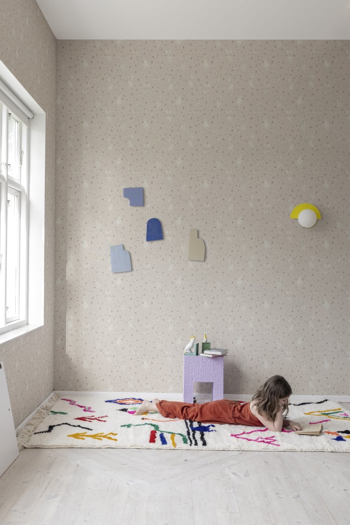 Bunny Field, Pink, Rebel Walls 5