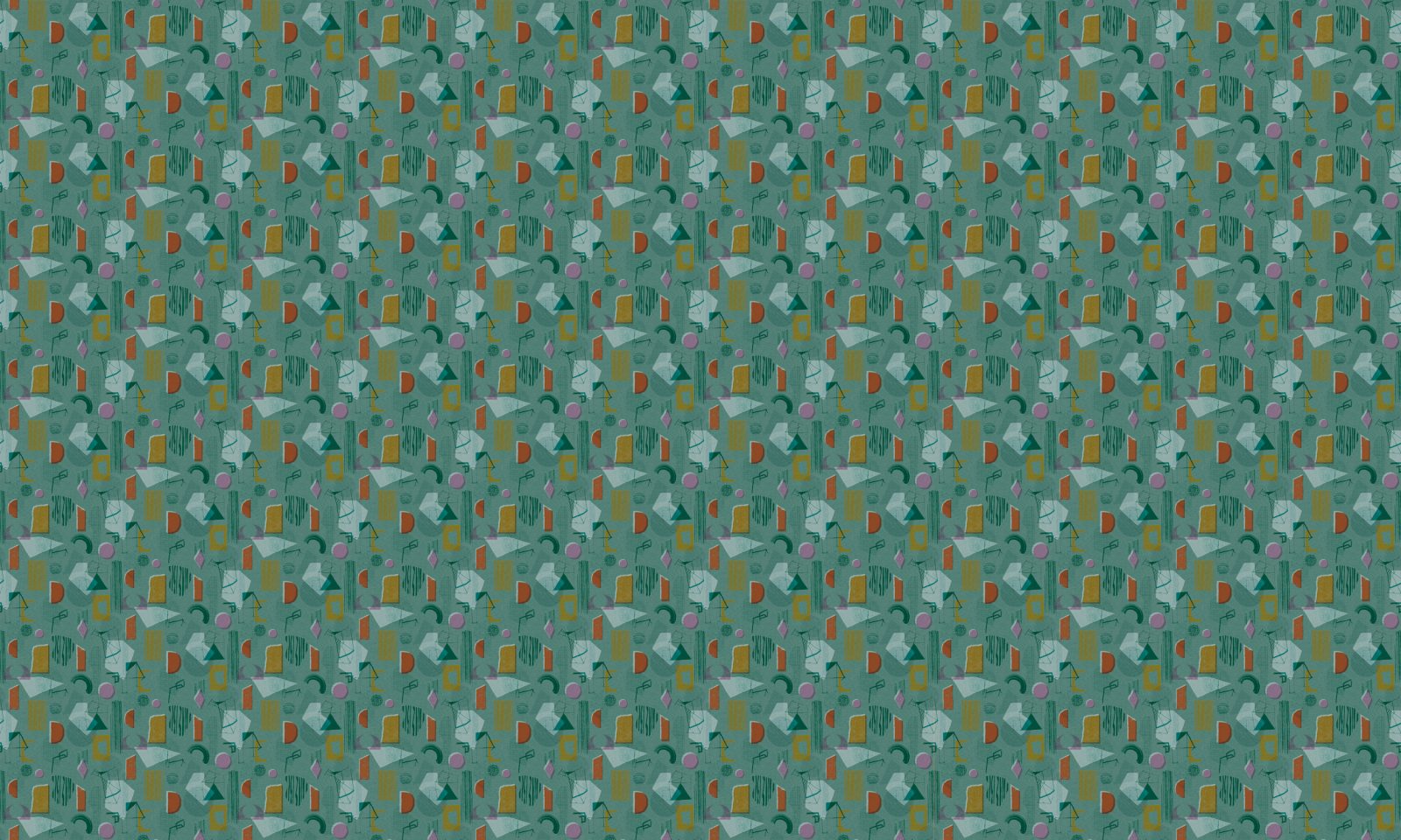 Brave Partiture, Turquoise, TresTintas 5mp / rola 3