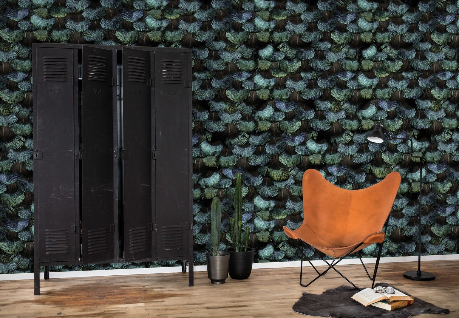 Peacock Plumage, Rebel Walls 4