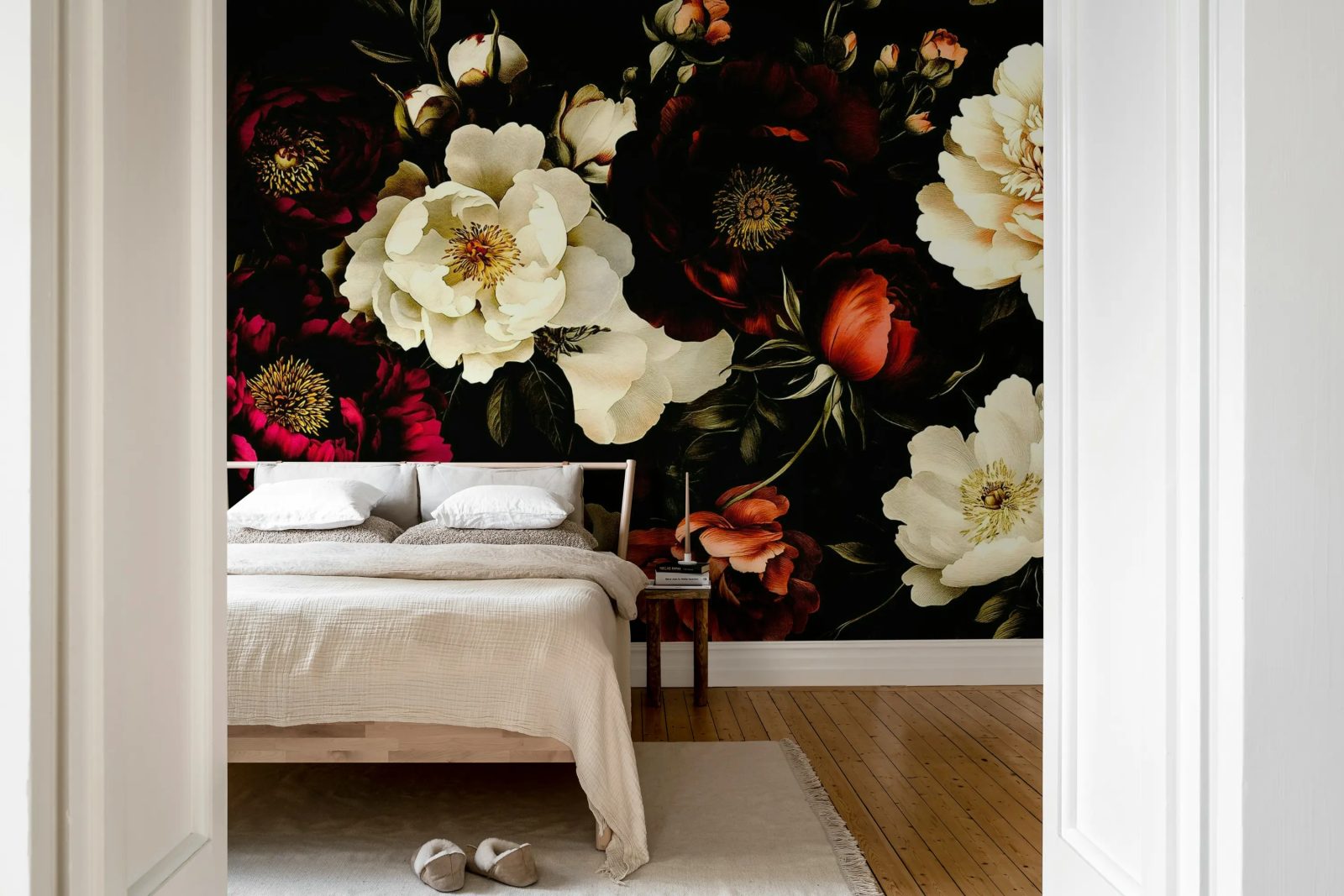 Bouquet of Roses, Red, Rebel Walls 3