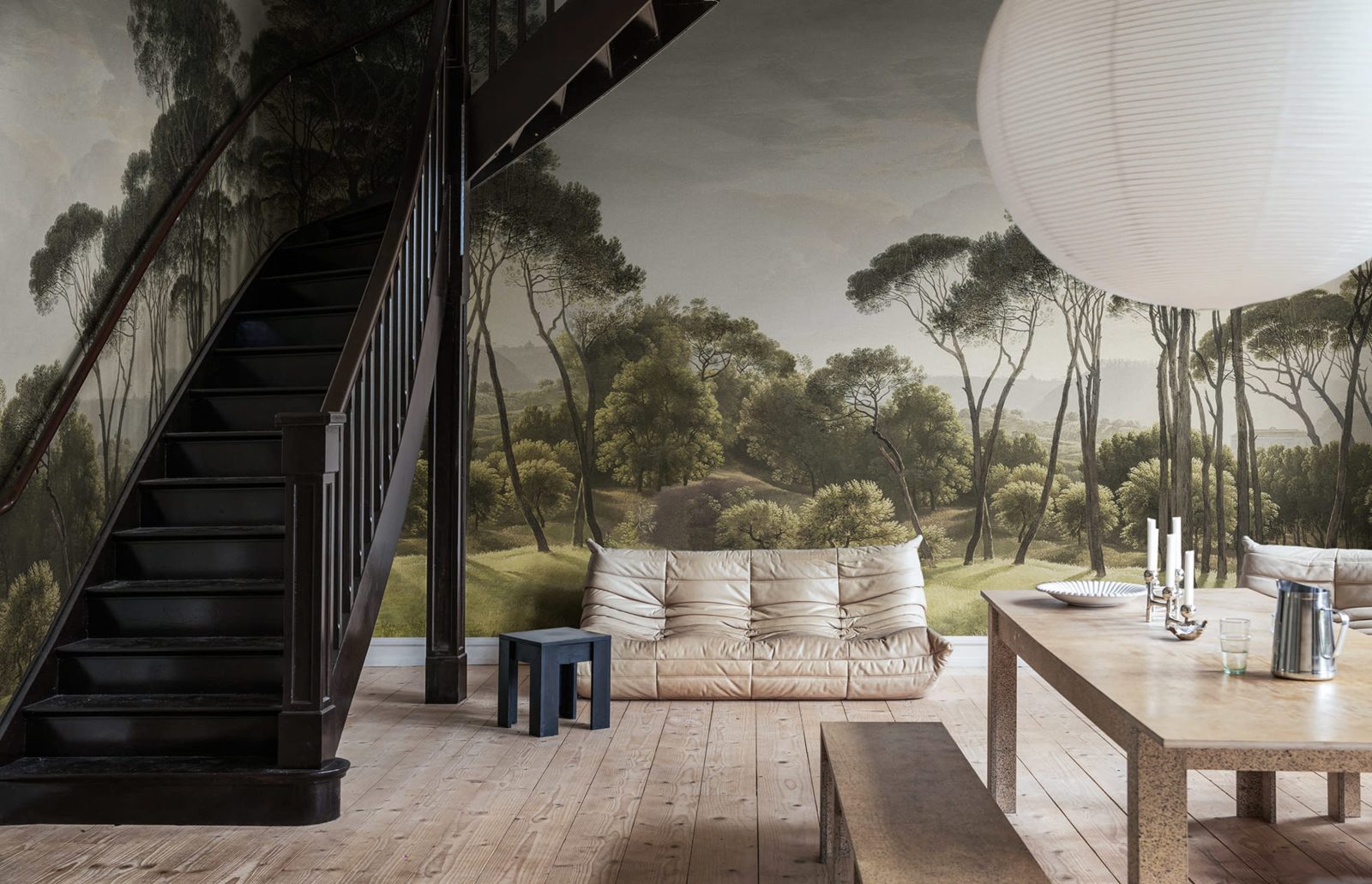 Pine Wood, Green, Rebel Walls 2