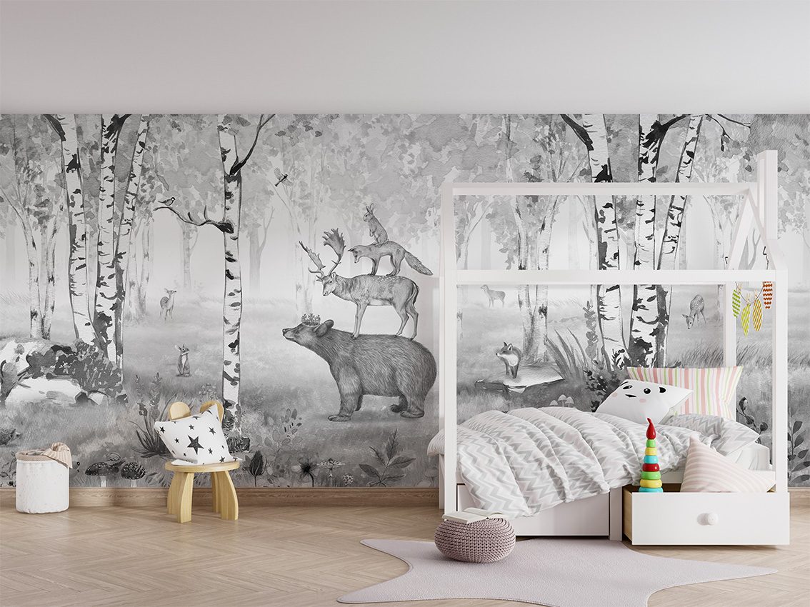 Bear King - Black and White, Kikki Belle 2