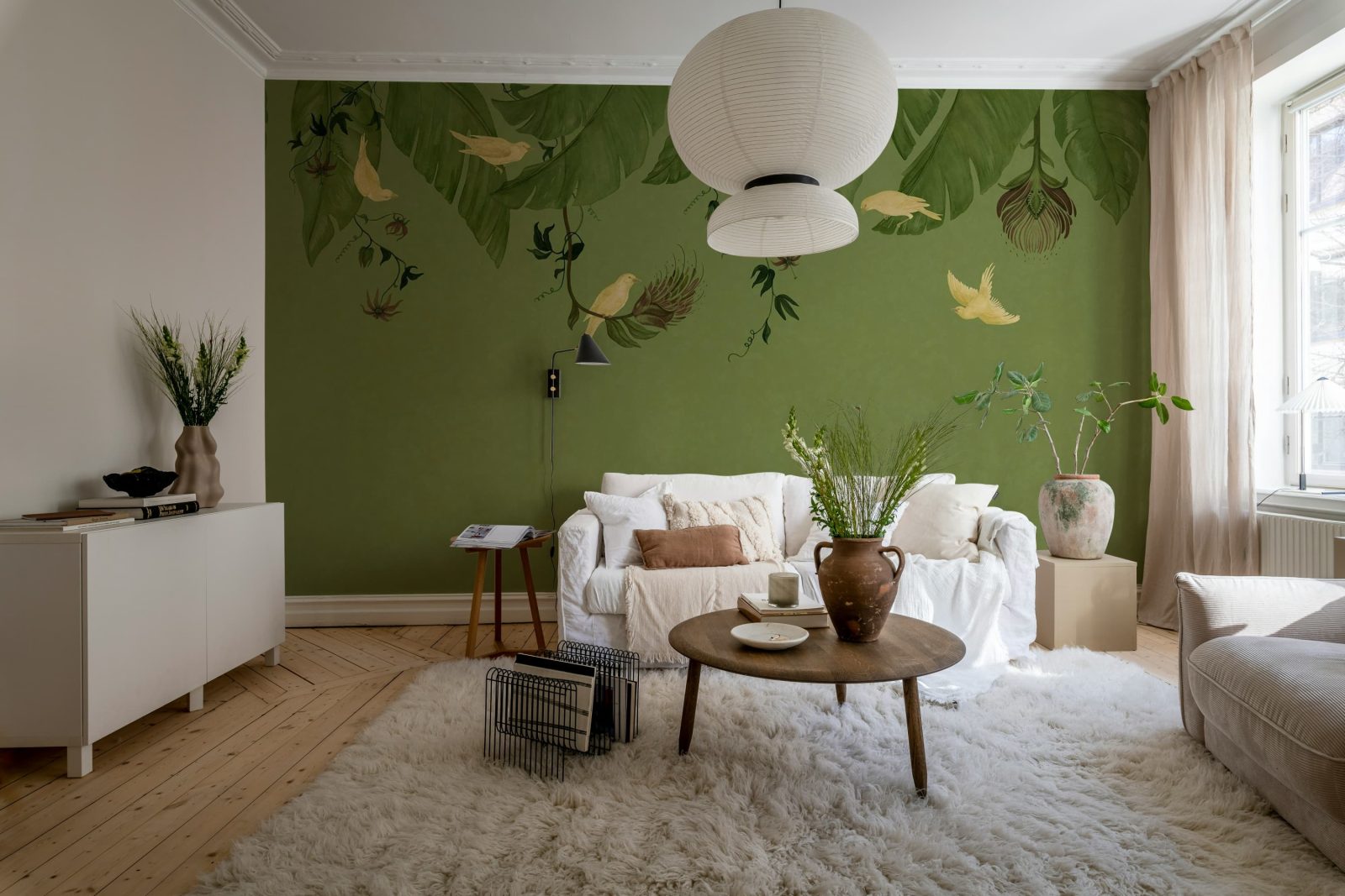 Birds in the Trees, Green, Rebel Walls 3