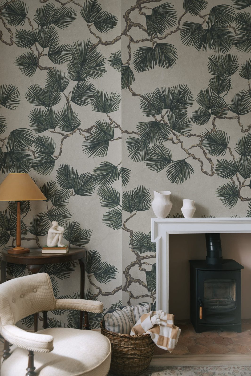 Pine Mural, Green, Sandberg 2