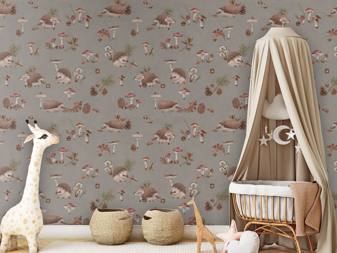 Happy Hedgehog - Taupe, Kikki Belle 4