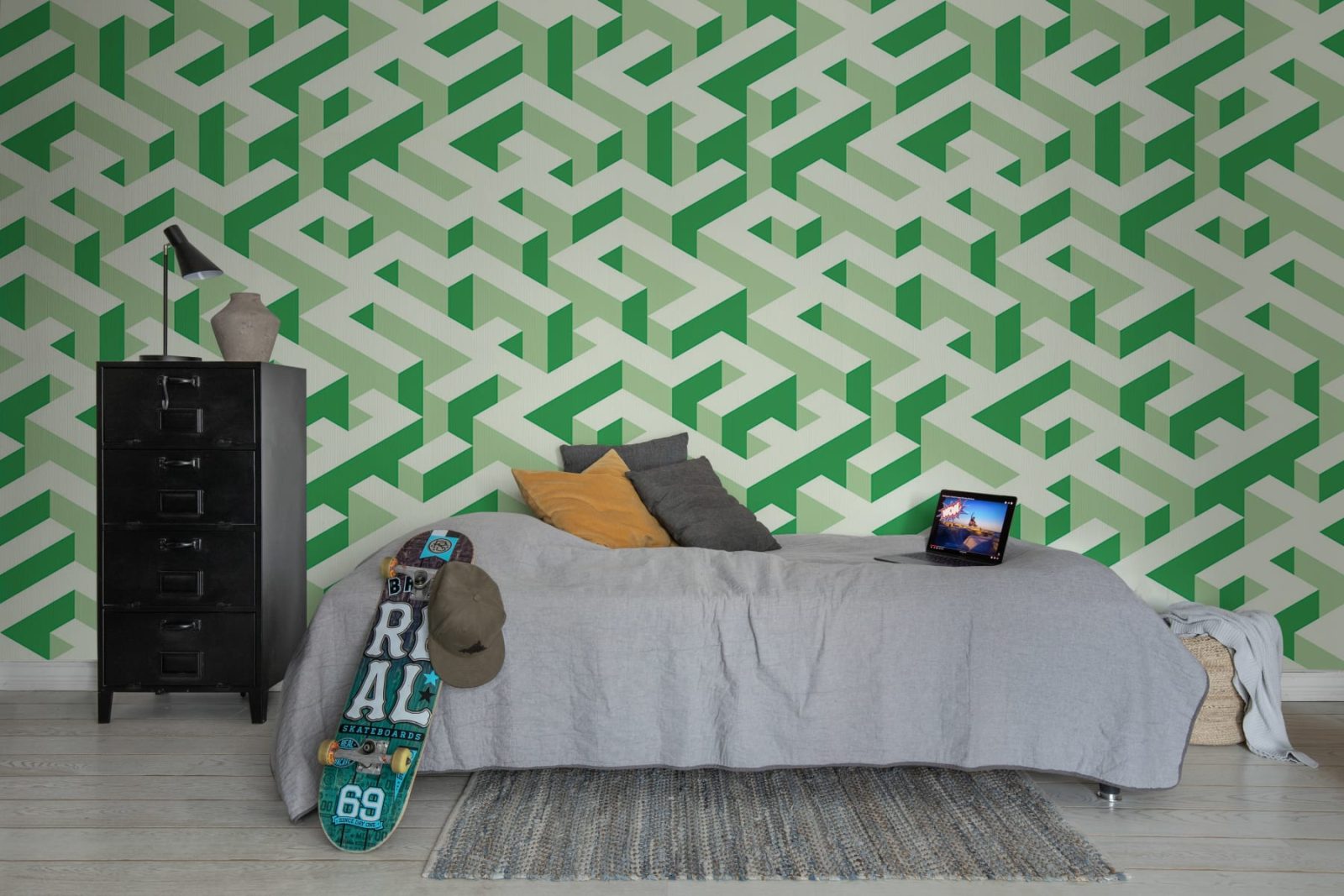 Mace Game, Green, Rebel Walls 2