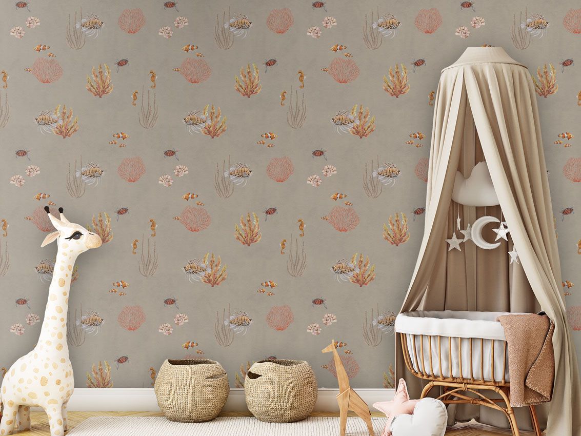 Coral Garden - Brown, Kikki Belle 3