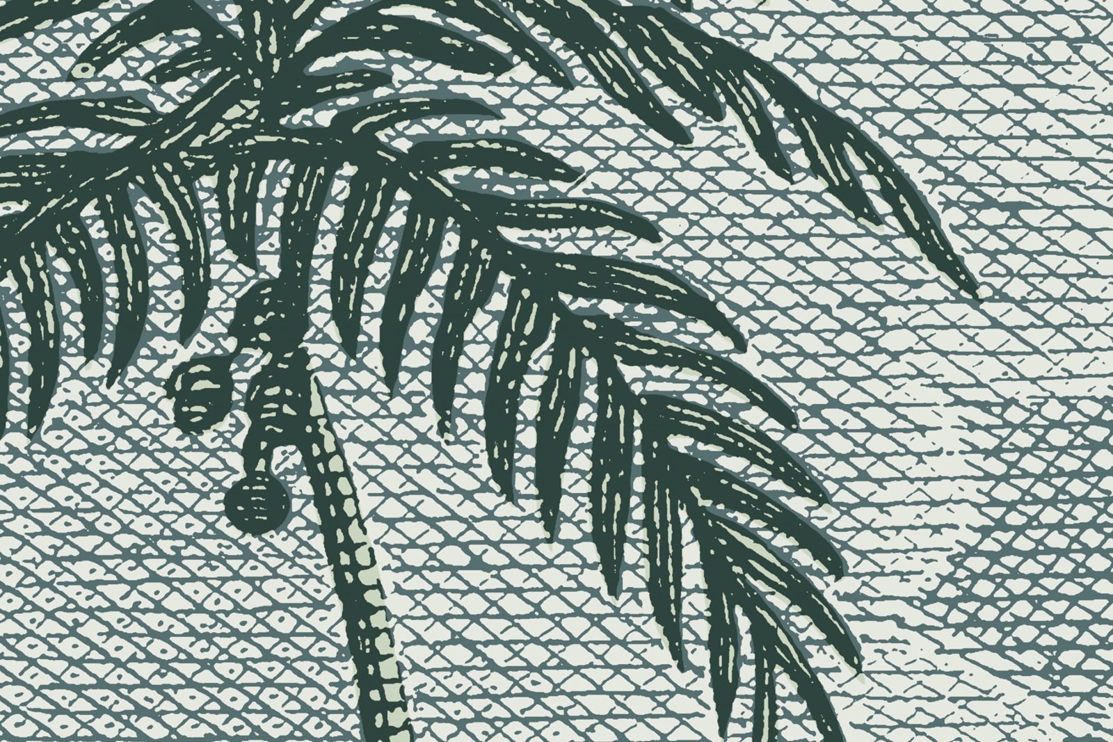 Palm Beach, Blue, Rebel Walls 4