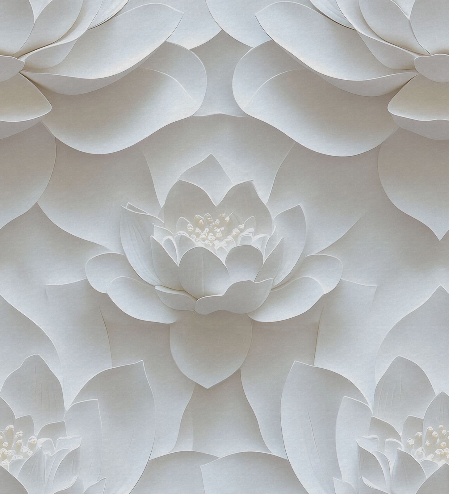 Lotus Dream, White, Rebel Walls