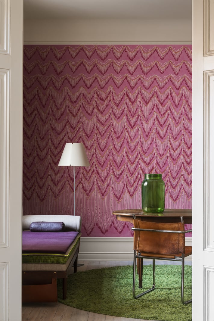 Fringed Follies, Hot Pink, Rebel Walls 2