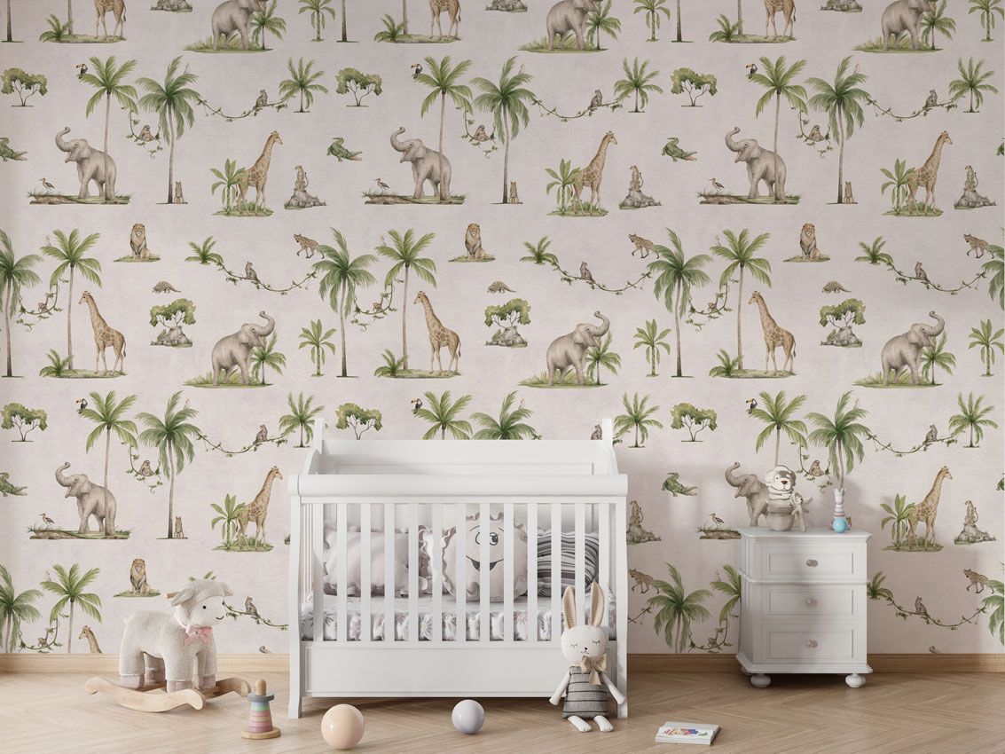 Joyful Jungle - White, Kikki Belle 4
