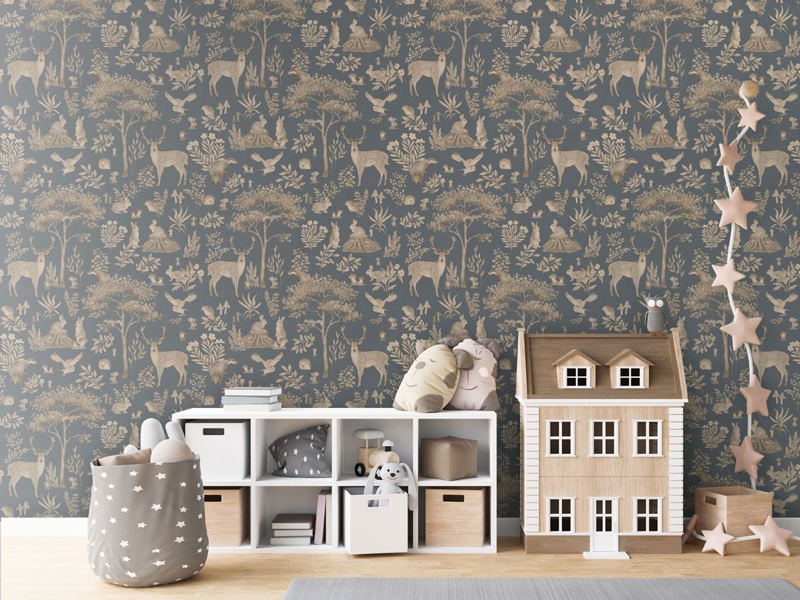 Fantastic Forest - Vintage Blue, Kikki Belle 3