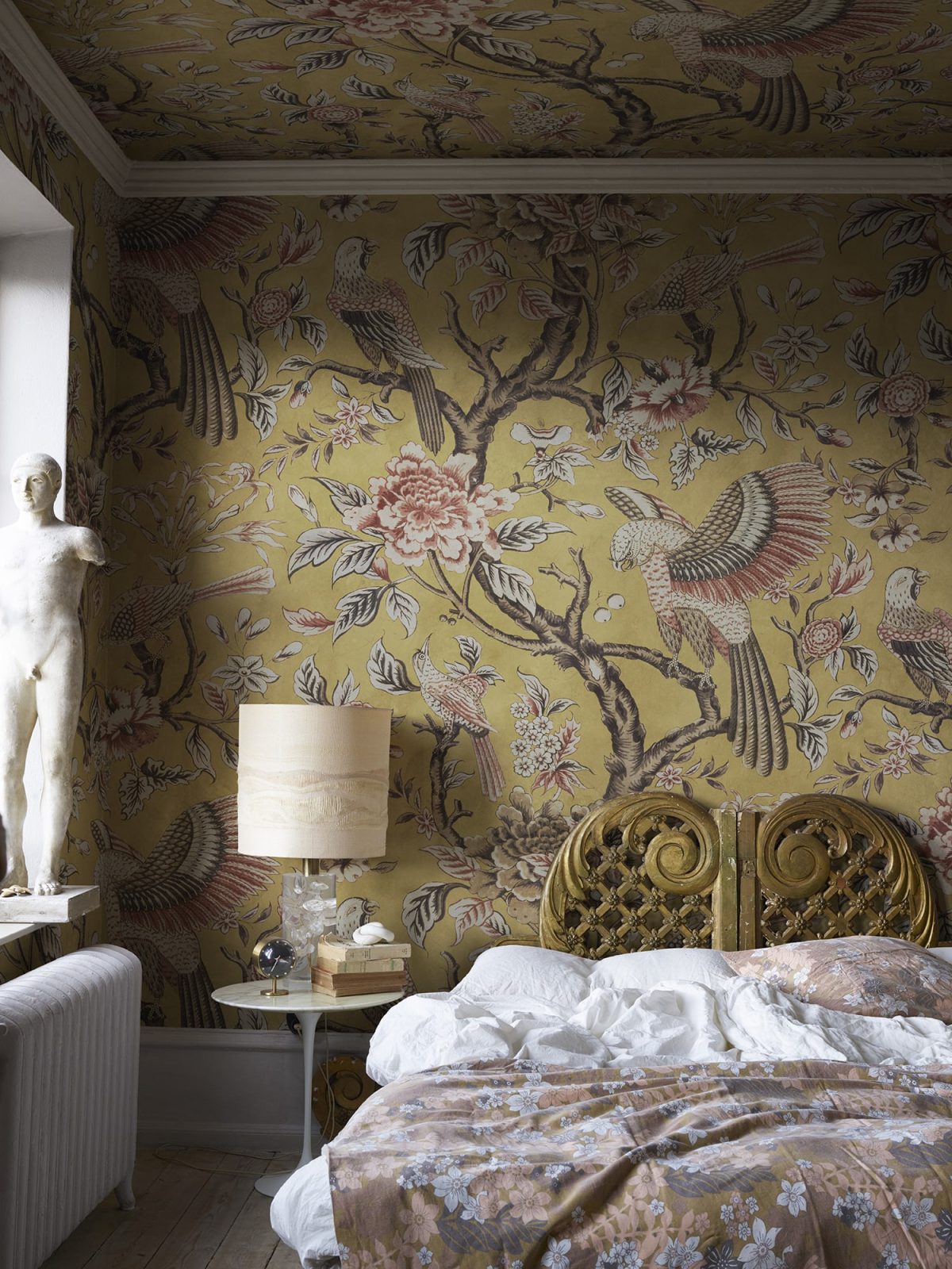 Wings in Bloom, Yellow, Rebel Walls 3