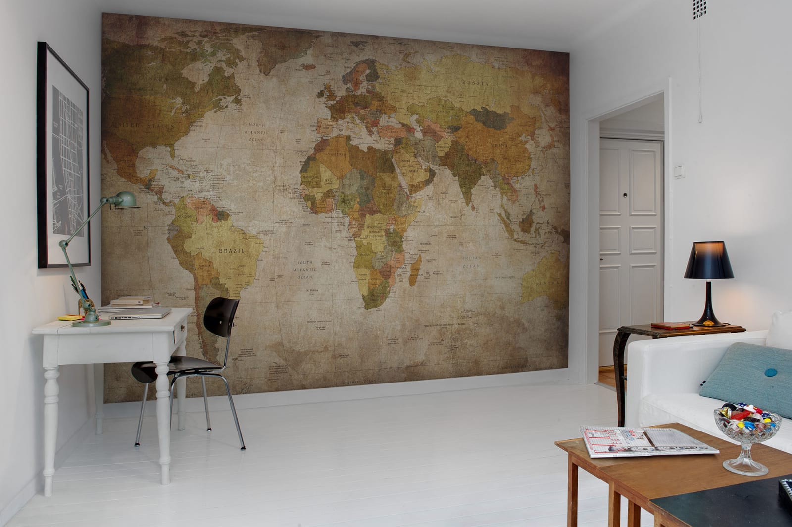 World Map, Rebel Walls 2
