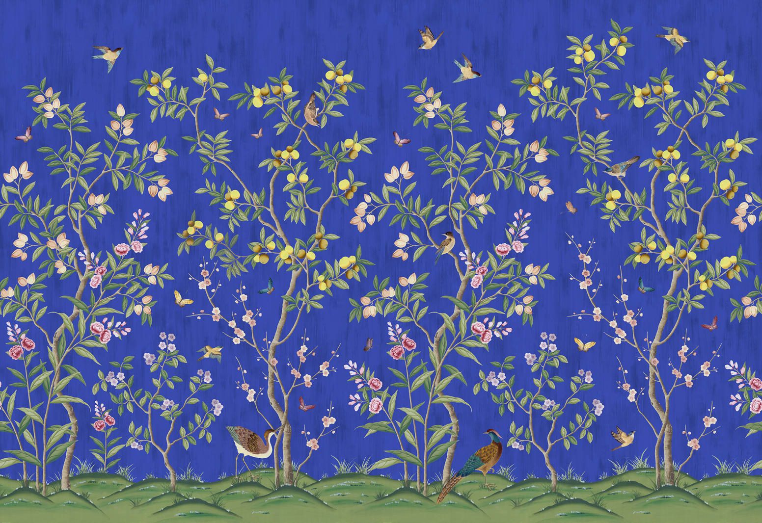 Chinoiserie Chic, Cobalt, Rebel Walls