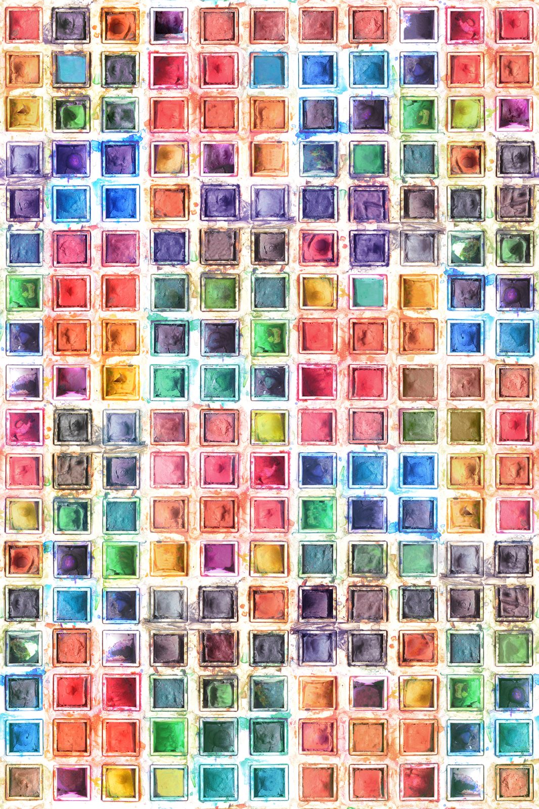 Rainbow Palette, repetitiv, Rebel Walls
