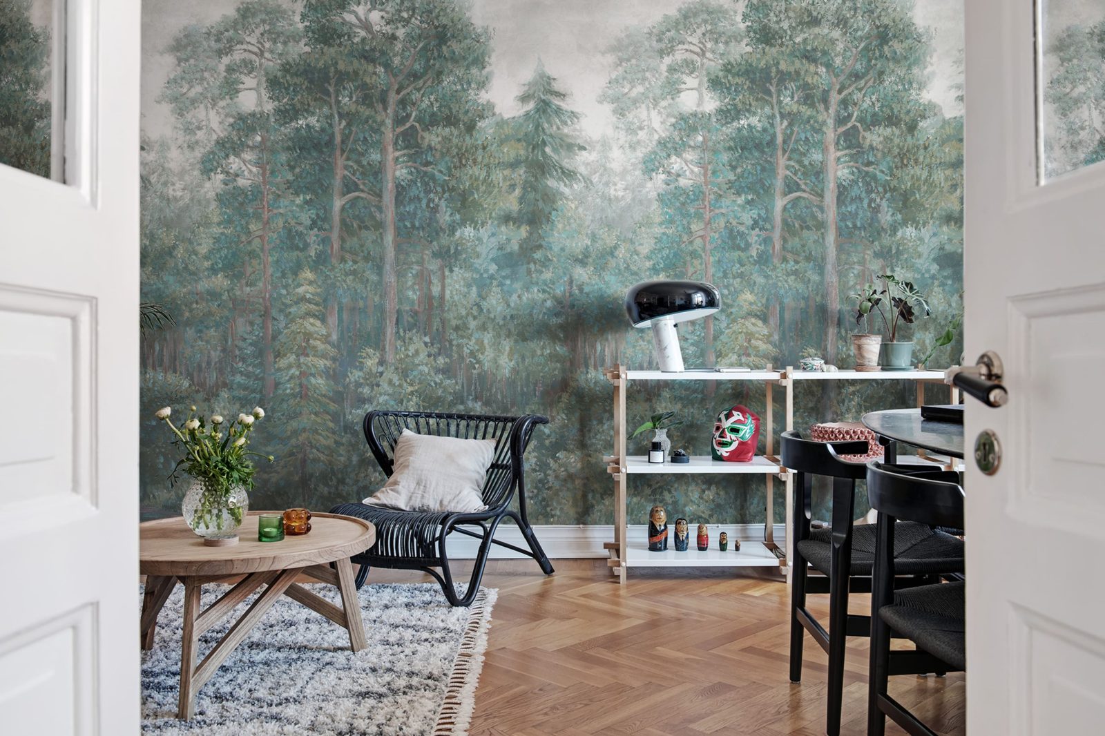Green Wood, Emerald, Rebel Walls 3