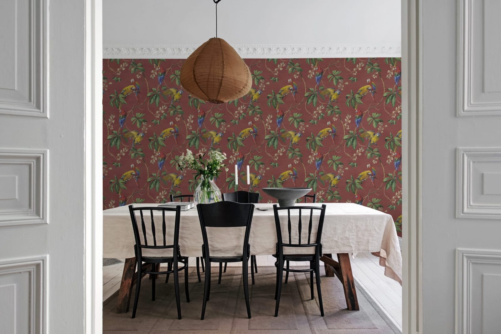 Parrots, Velvet, Rebel Walls 2
