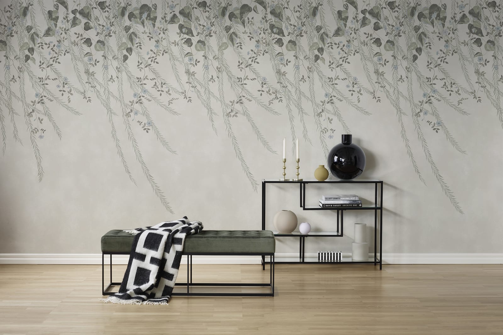Lush Foliage, Sage Tint, Rebel Walls 2