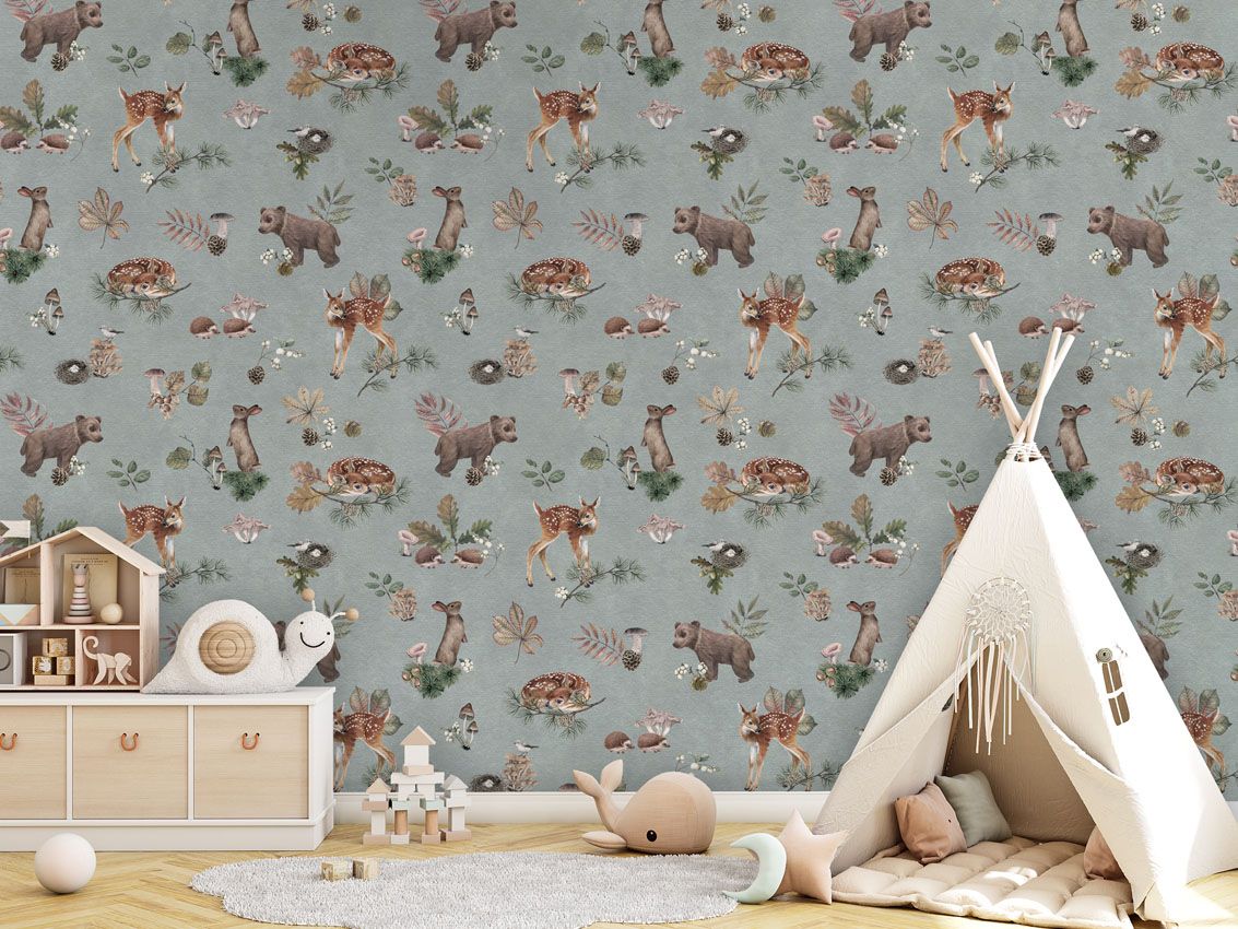 Forest Gathering - Blue, Kikki Belle 2