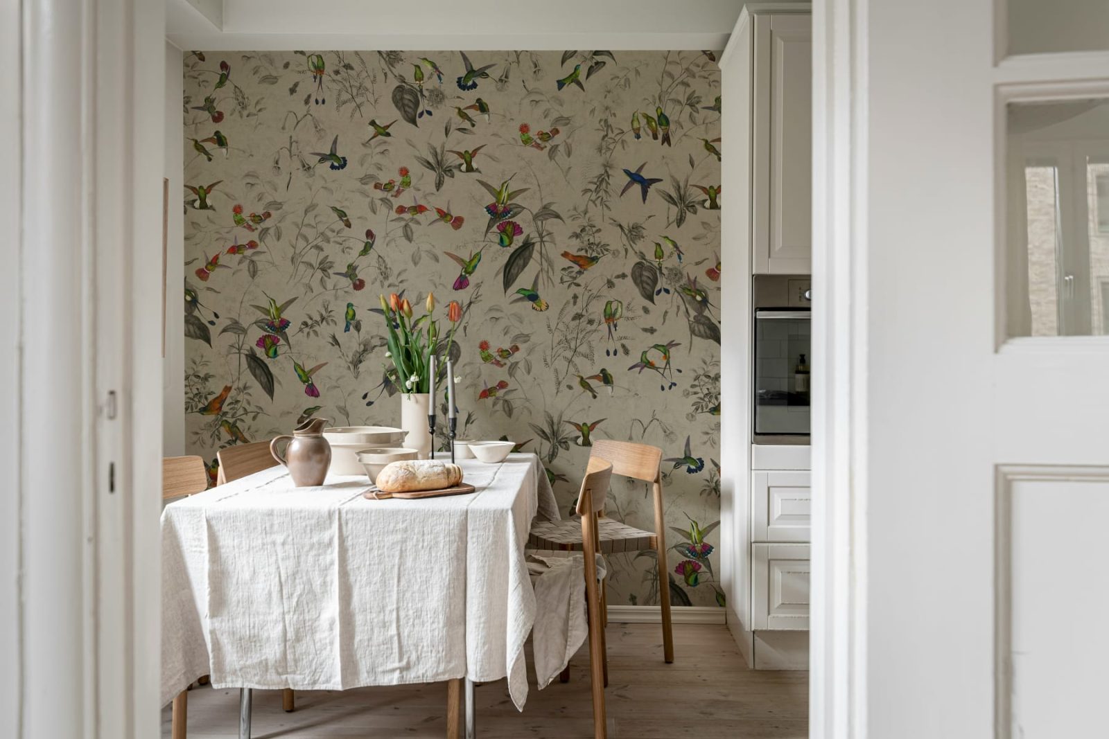 Hummingbird, Beige, Rebel Walls 3
