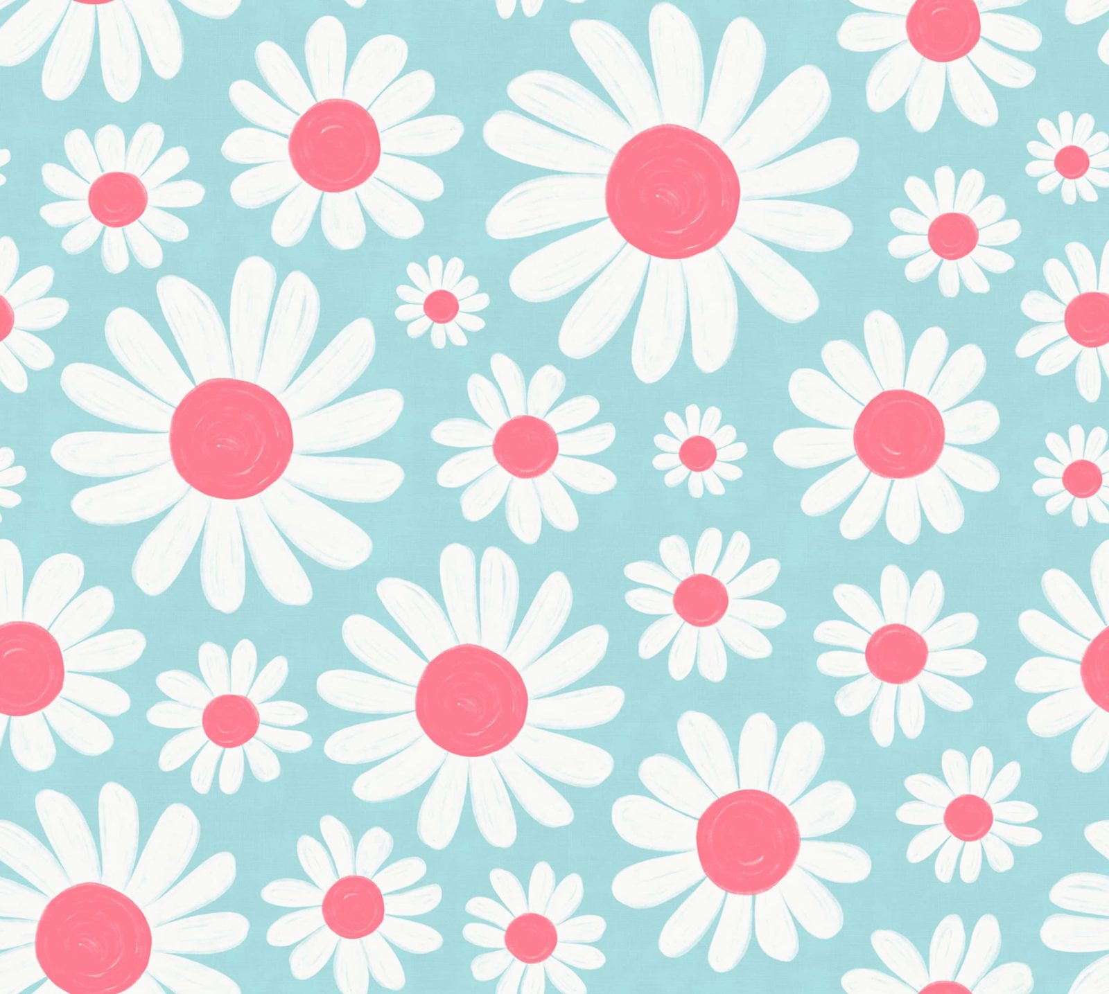 Dashing Daisies, Turquoise, Rebel Walls